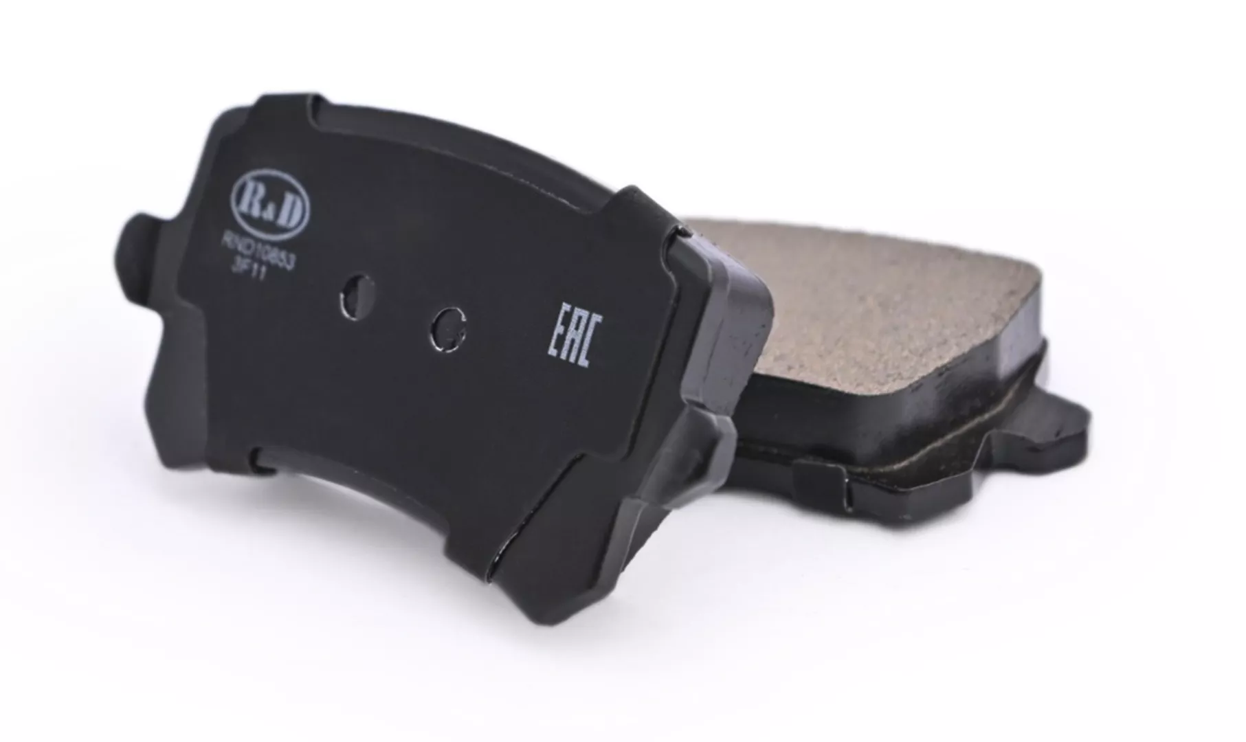 Тормозные колодки R&D  AUDI A3 II, A4 III, A6/S6 III, SEAT LEON II, SKODA OCTAVIA II, SUPERB II, YETI, VOLKSWAGEN GOLF V, JETTA V, PASSAT VI