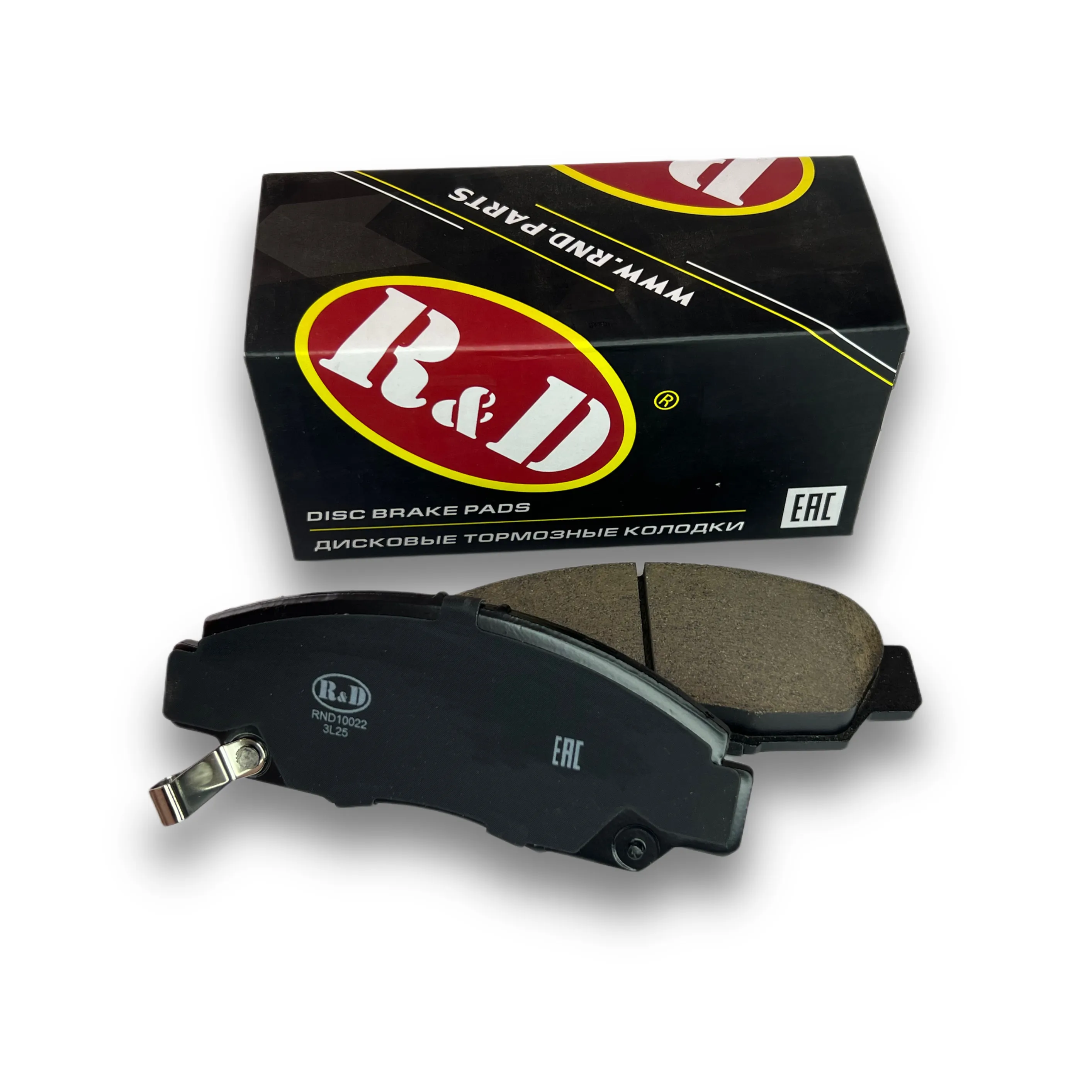 Тормозные колодки R&D HONDA ACCORD VII, HONDA CIVIC VII,VIII,IX, HONDA FR-V, ACURA TL III, ACURA TSX