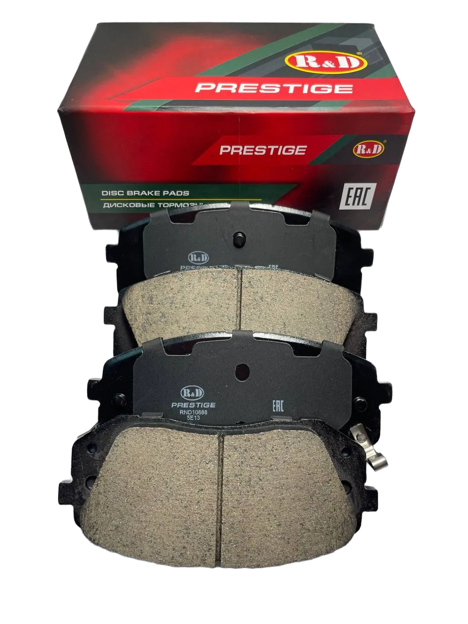 Тормозные колодки R&D (серия PRESTIGE) HYUNDAI I40, IX35, TUCSON II,III, KIA OPTIMA IV, SOUL II, SPORTAGE III,IV, перед
