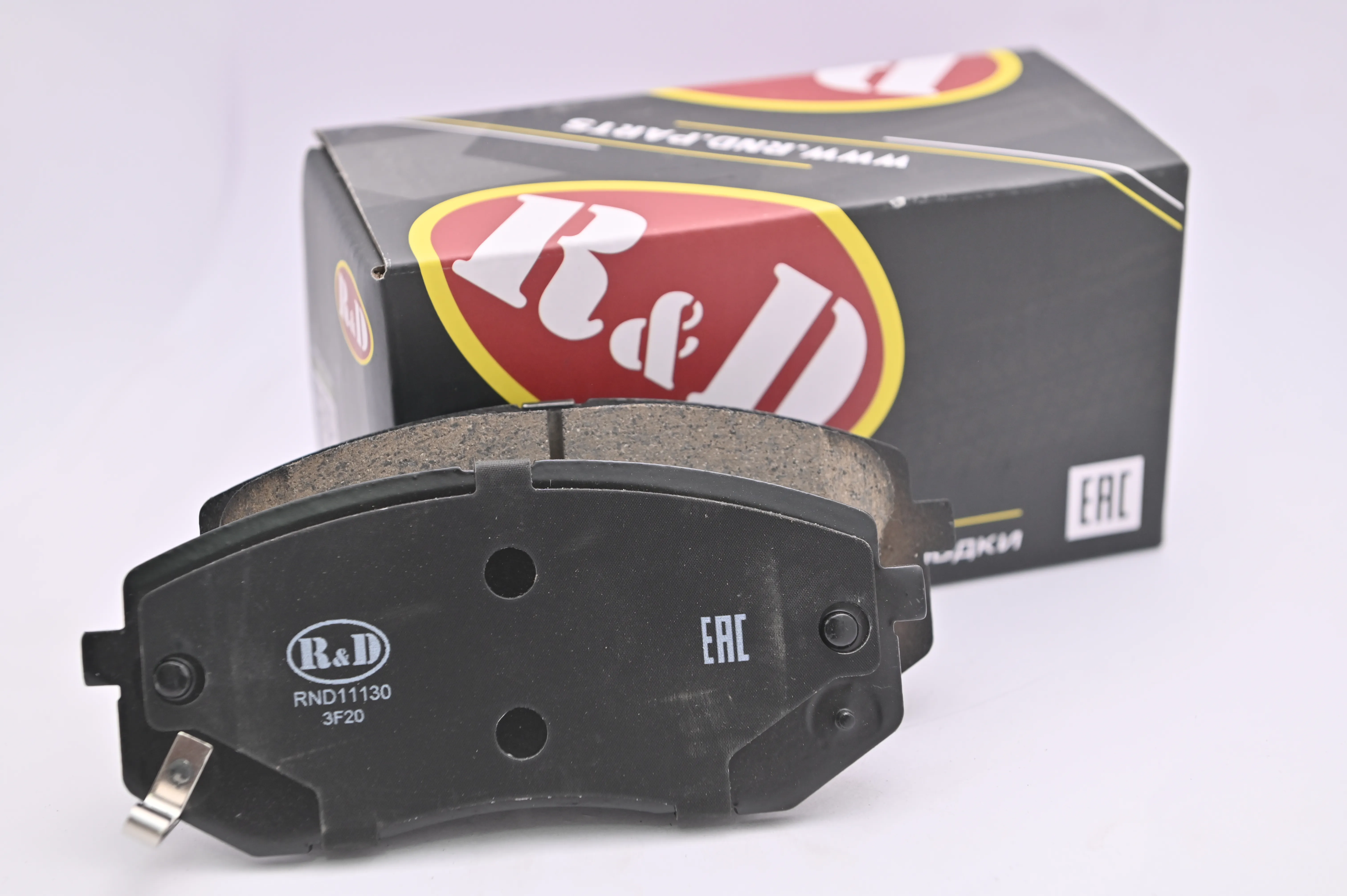 Тормозные колодки R&D HYUNDAI I40, IX35, SONATA V,VII, TUCSON II,III, KIA OPTIMA IV, SOUL II, SPORTAGE III,IV